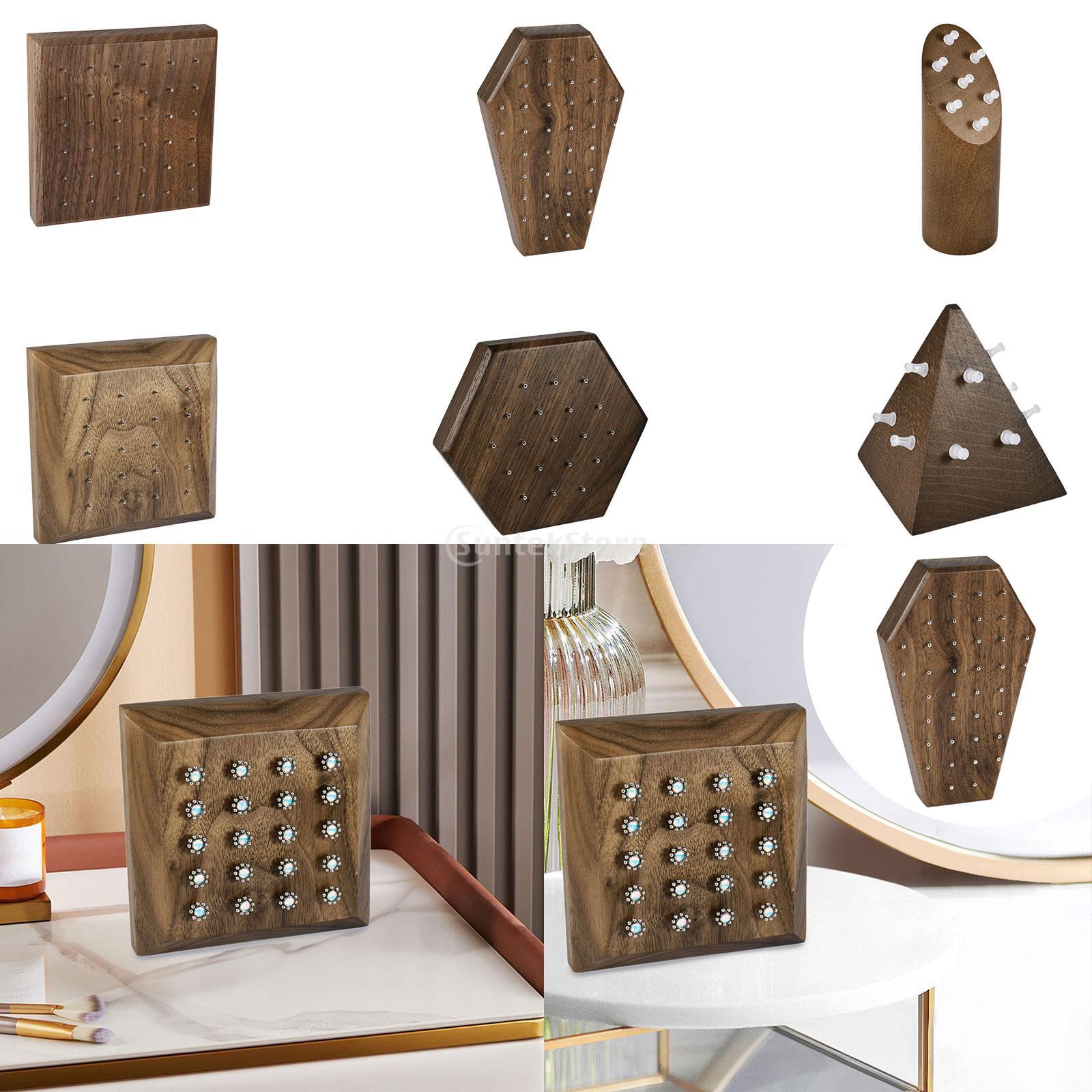 Body Jewelry Display Case - 피어싱 쥬얼리 스탠드 나무 귀 스터드