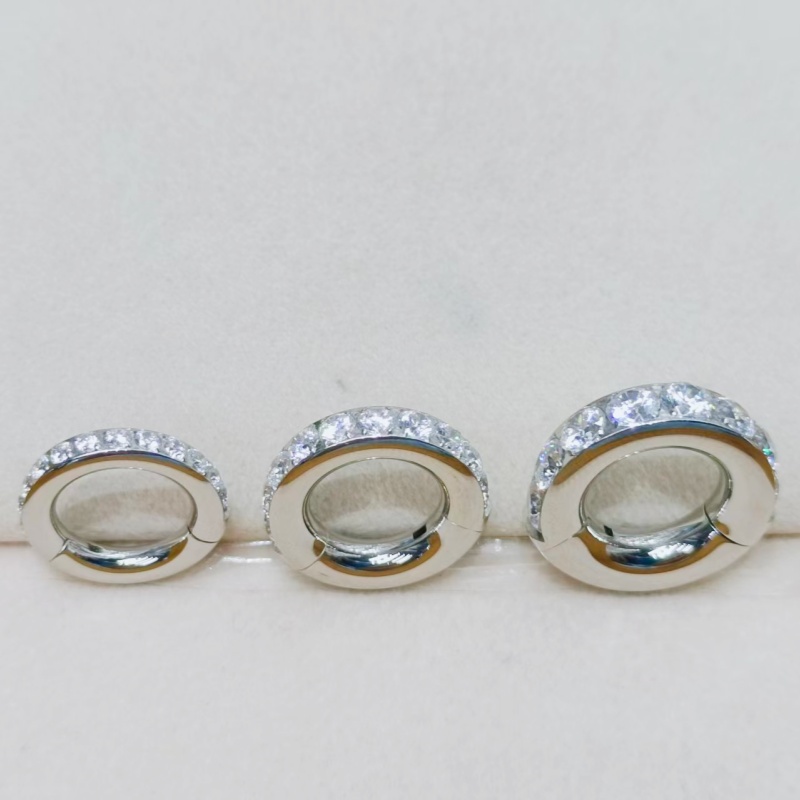 10개입 3mm 4mm 5mm 게이지 외과용 스틸 피어 - Clicker Ring Seamless 리뷰 및 가격