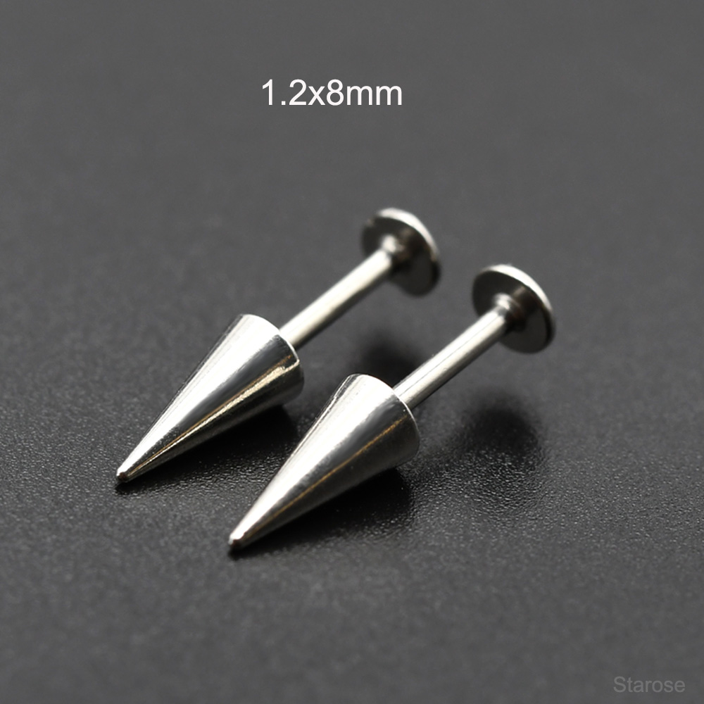 Starose 고딕 콘 스테인리스 스틸 이어 스터드,  - Body Jewelry Vertical Labret 리뷰 및 가격
