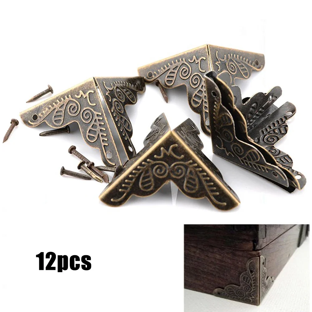 12pcs 골동품 코너 수호자 보석 와인 선물 상자 나 - Body Jewelry Display Case 리뷰 및 가격