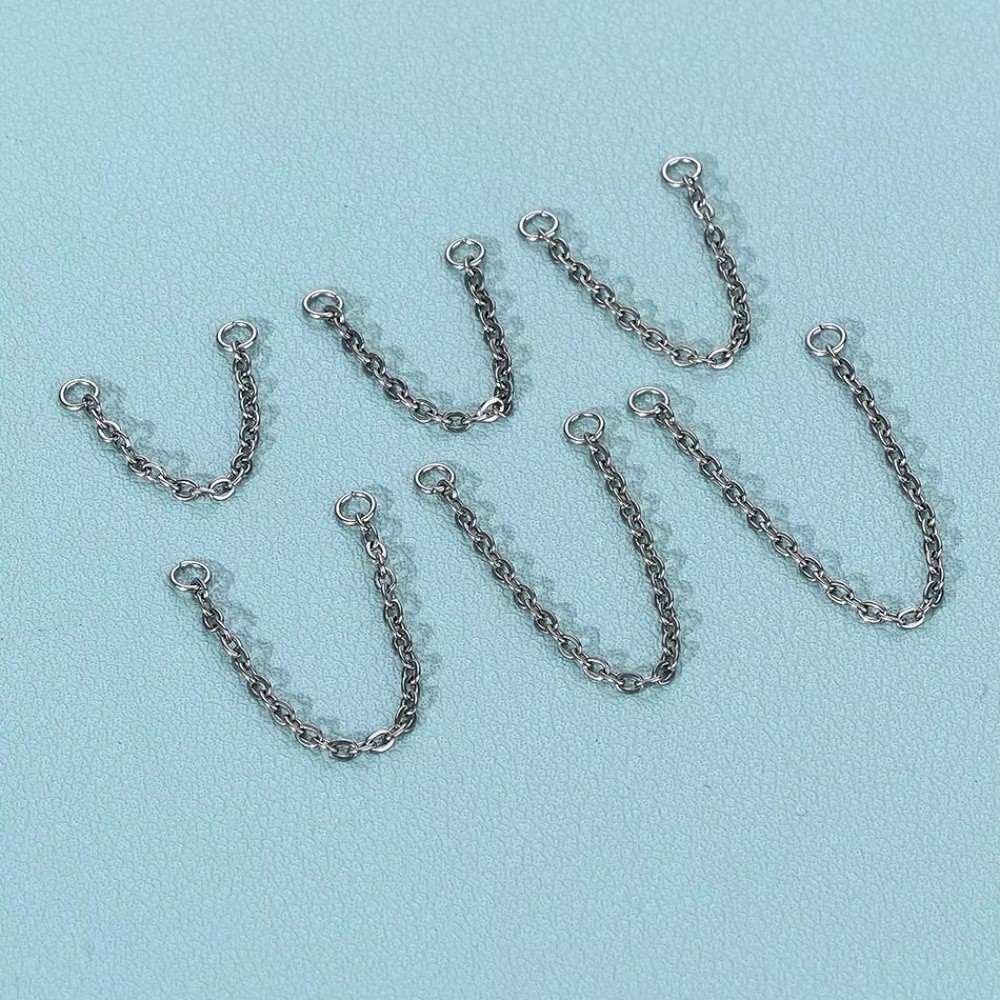패션 티타늄 코 체인 더블 체인 3중 체인 라브렛 체인 - Body Jewelry Ear 리뷰 및 가격