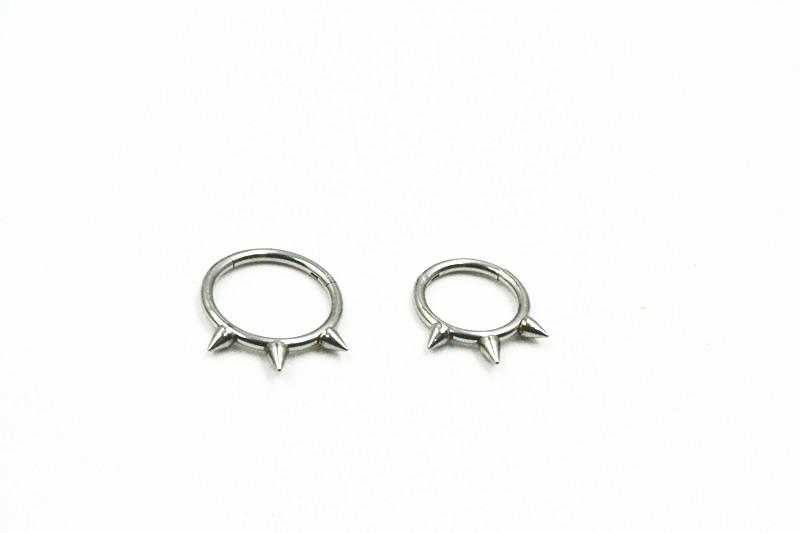 50개/묶음 심리스 힌지드 세그먼트 링 셉텀 클리커 연 - Clicker Ring Seamless 리뷰 및 가격