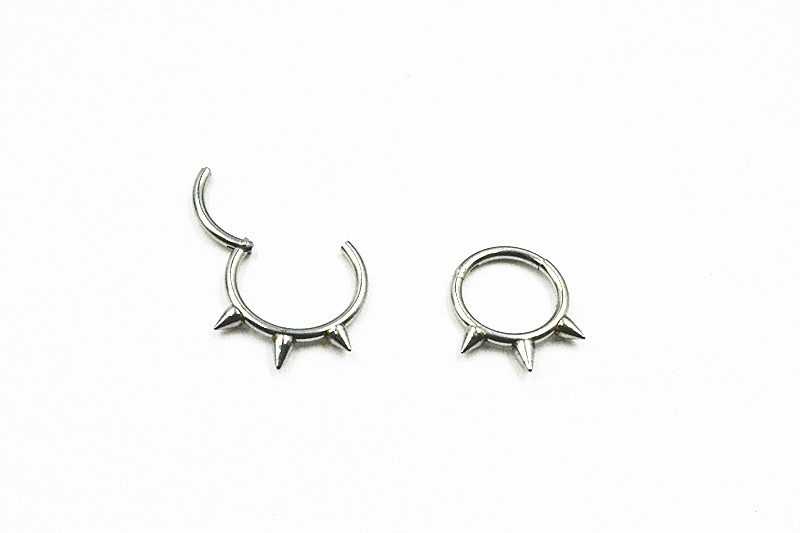 50개/묶음 심리스 힌지드 세그먼트 링 셉텀 클리커 연 - Clicker Ring Seamless 리뷰 및 가격
