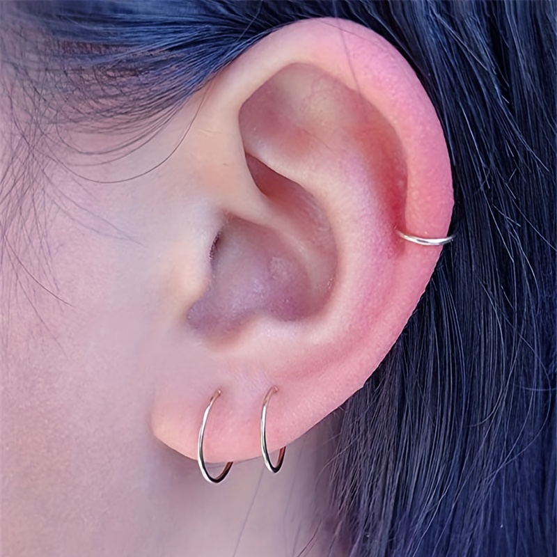 2pcs 이음새가 없는 스테인리스 22pcs 22pcs - Clicker Ring Seamless 리뷰 및 가격