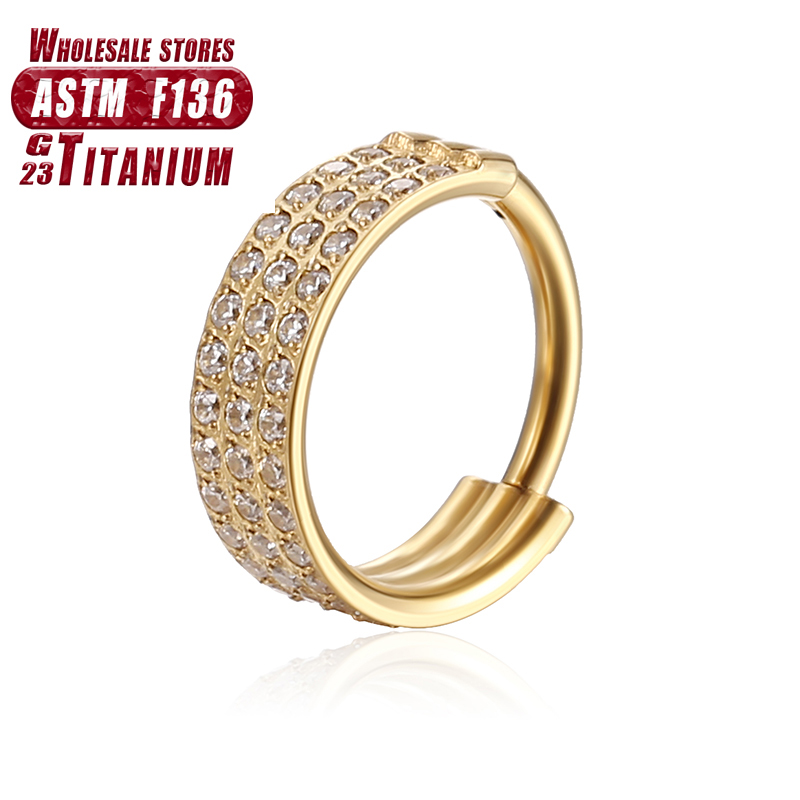 F136 티타늄 코 링 임플란트 등급 힌지 심리스 귀걸 - Clicker Ring Seamless 리뷰 및 가격