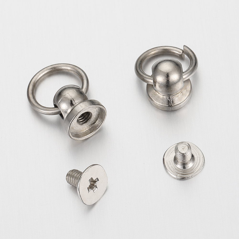 20set 금속 볼 포스트 O 링 스터드 리벳 네일 스 - Body Jewelry Display Case 리뷰 및 가격