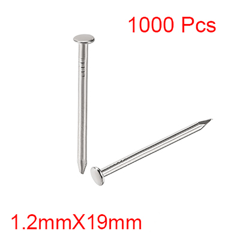 1000pcs 1.2x19mm 작은 손톱 강철 작은 미 - Body Jewelry Display Case 리뷰 및 가격