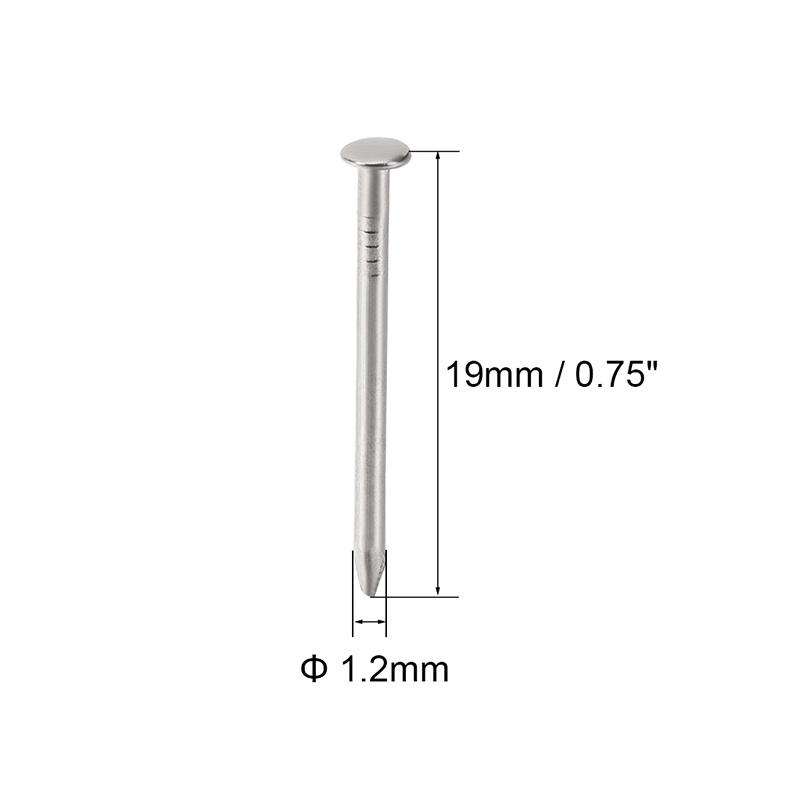 1000pcs 1.2x19mm 작은 손톱 강철 작은 미 - Body Jewelry Display Case 리뷰 및 가격