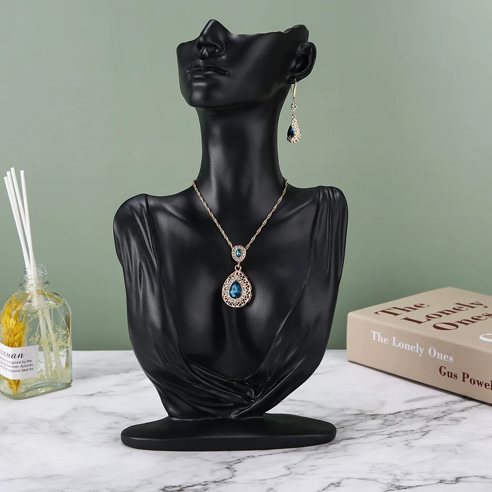 마네킹 목걸이 주얼리 디스플레이 스탠드, 초상화 모델, - Body Jewelry Display Case 리뷰 및 가격