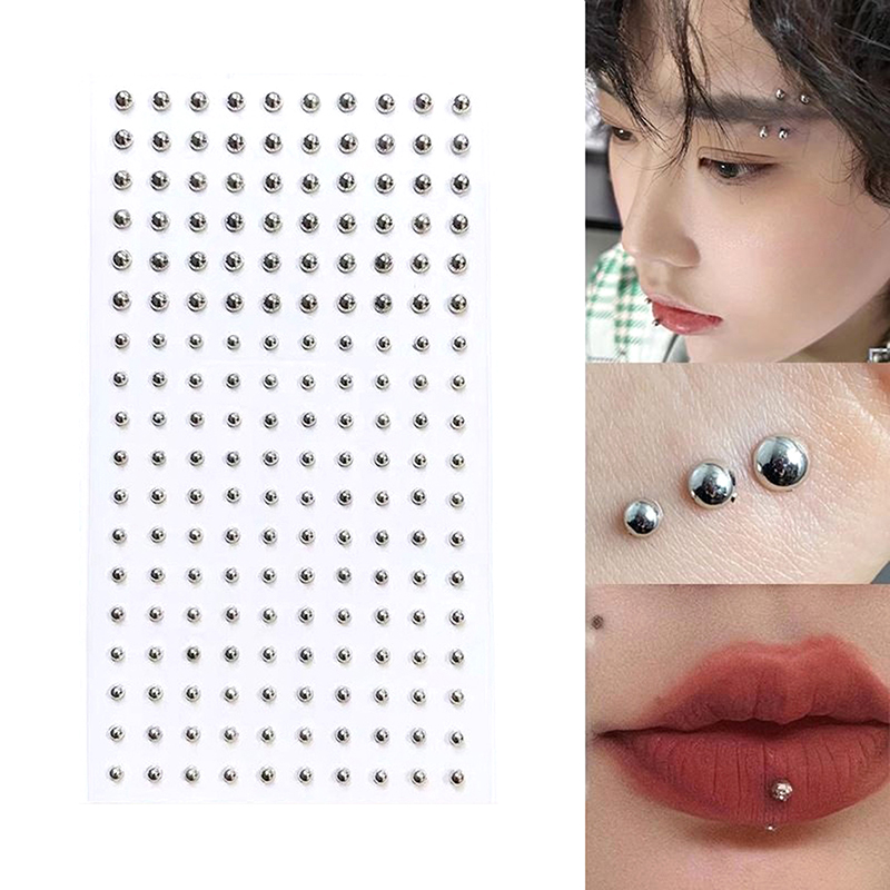 다이아몬드 스티커 가짜 코걸이 셀프 접착형 라인스톤 비 - Body Jewelry Ear 리뷰 및 가격