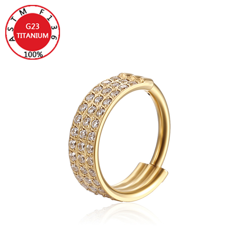 G23 티타늄 코 링 임플란트 그레이드 힌지 이음매없는 - Clicker Ring Seamless 리뷰 및 가격