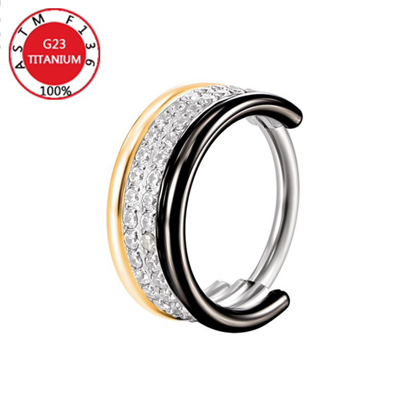 G23 티타늄 코 링 임플란트 그레이드 힌지 이음매없는 - Clicker Ring Seamless 리뷰 및 가격