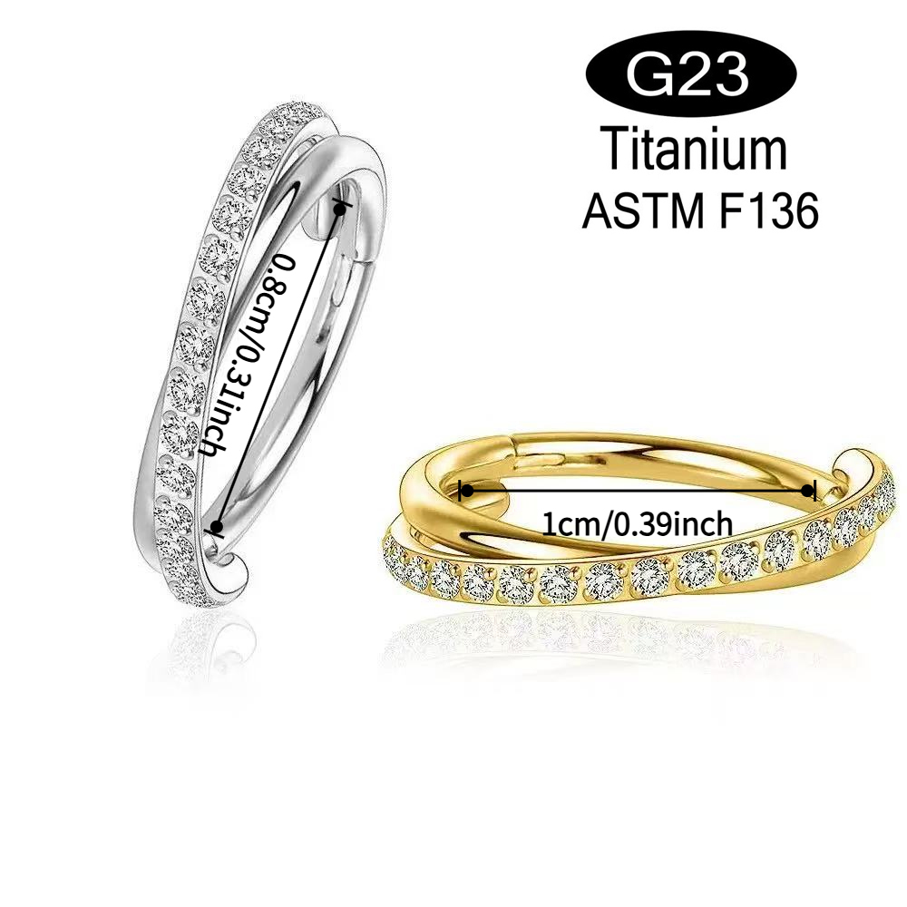 상자 귀걸이 Tragus 루크 CZ 세프트럼 보석 이음 - Clicker Ring Seamless 리뷰 및 가격